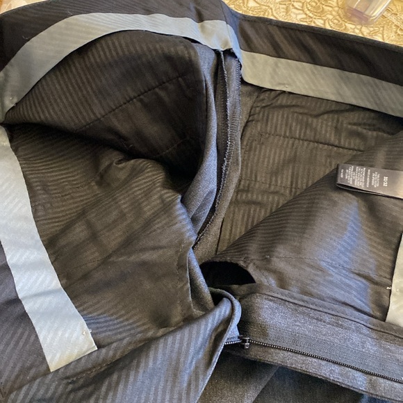 🌞Express Photographer men’s gray cotton blend dress pants straight leg 32x32 in - Picture 8 of 13